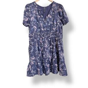 NWT Anthropologie The Somerset Collection Floral Mini Dress Sz XLP